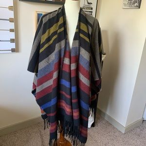 Treasure & Bond Striped Ruana